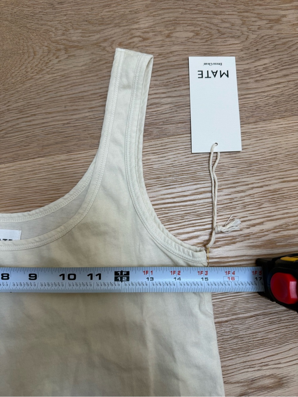 Mate the Label NWT Organic Cotton Layering Tank - Small - Picture 6 of 7